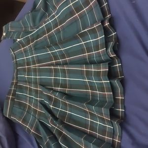 Plaid skirt